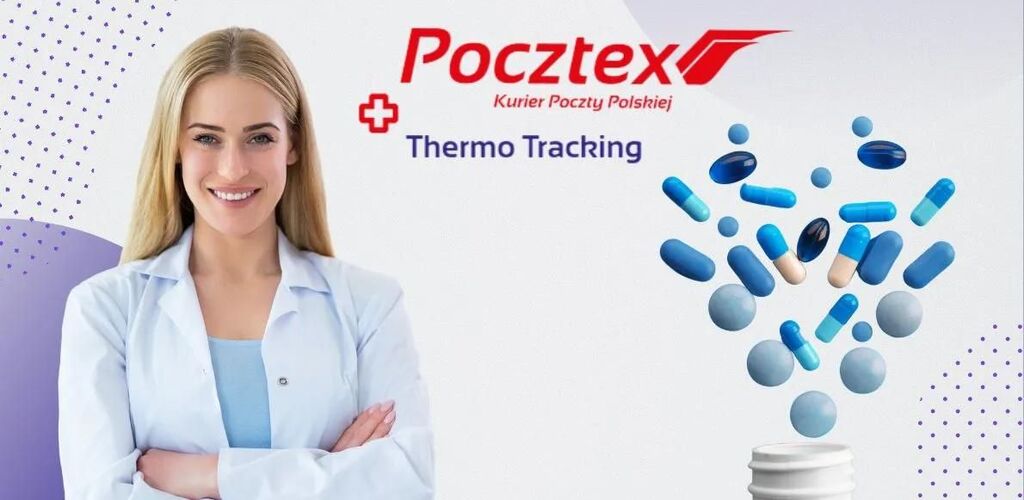 Pocztex Thermo Tracking - profilowana usługa kurierska Poczty Polskiej dla e-aptek i e-drogerii coraz bardziej popularna 
