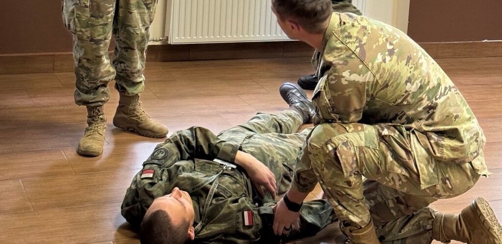 Combat Life Saver w amerykańskim stylu ze Stołecznymi Terytorialsami