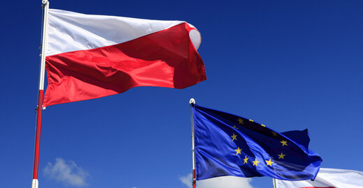 flagi PL UE