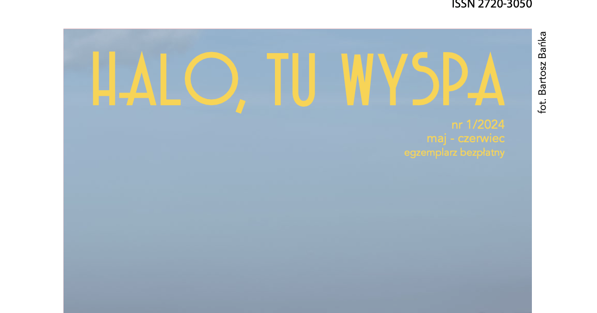 Halo tu Wyspa 1 2024 okladka