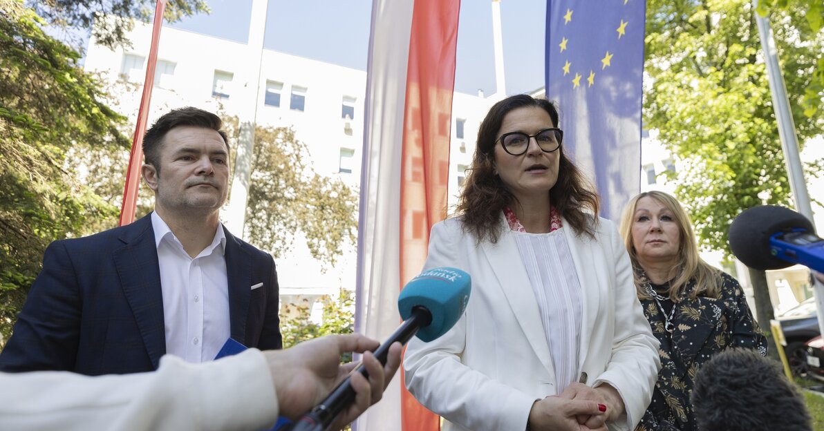 Wybory do Parlamentu Europejskiego, prez. Aleksandra Dulkiewicz, fot. Grzegorz Mehring/gdansk.pl