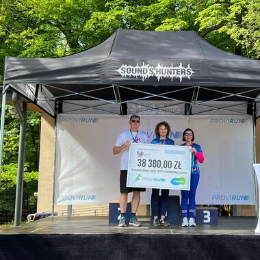 Podczas siódmej edycji Provi RUN zebrano kwotę 38 380 zł dla Fundacji Gajusz. Do tej pory uzbierano już ponad 220 000 zł. 