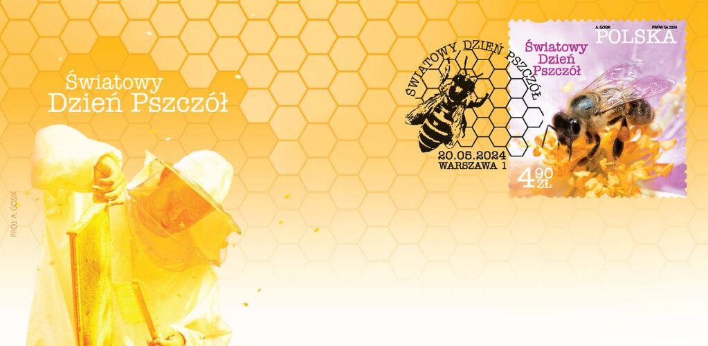 Poczta Polska: Emisja filatelistyczna z okazji Światowego Dnia Pszczół