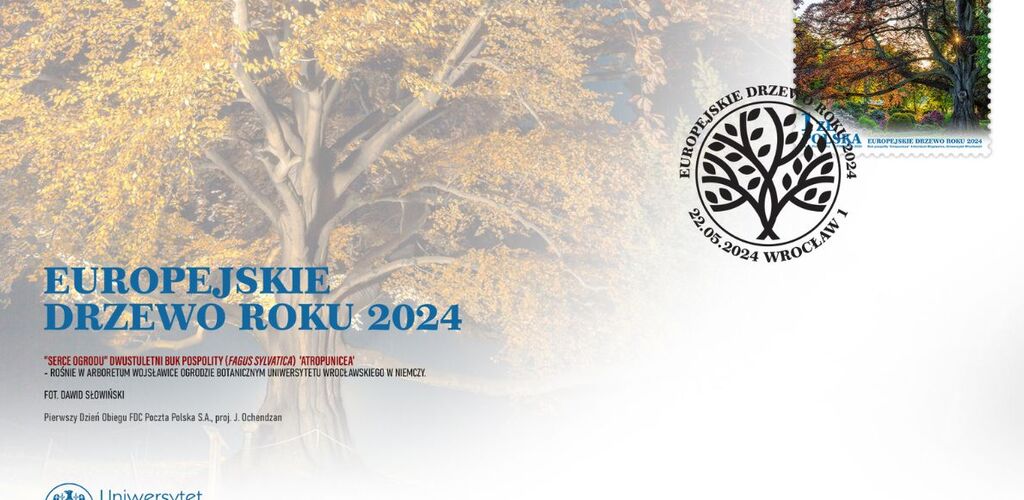 Zielona inicjatywa Poczty Polskiej. Europejskie Drzewo Roku na znaczku pocztowym