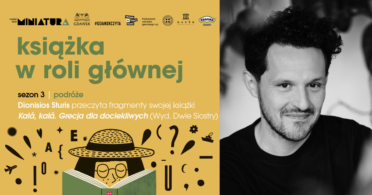 Ksiązka w roli głównej - grafika, mat  Miejski Teatr Miniatura