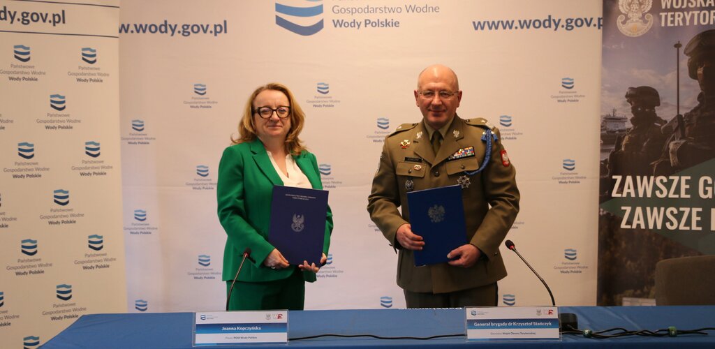 Kolejne porozumienie podpisane. Tym razem z PGW Wody Polskie 