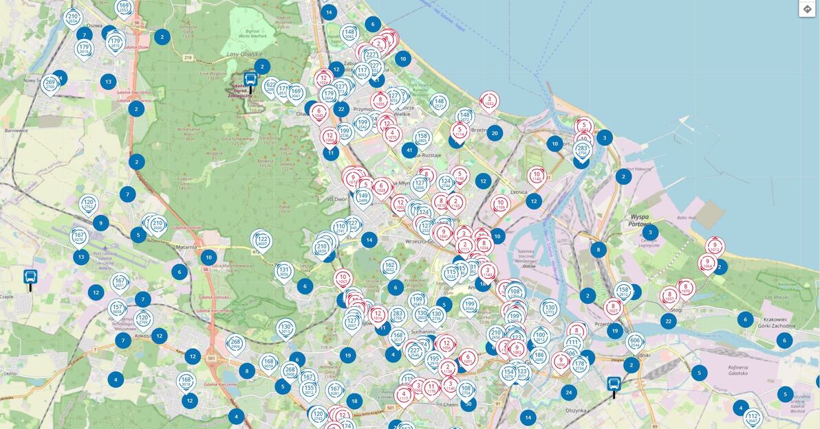 cała mapa, mat. ZTM