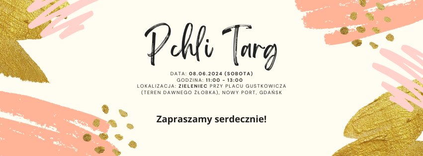 Grafika pchlego targu w Nowym Porcie, źródło - współorganizatorzy