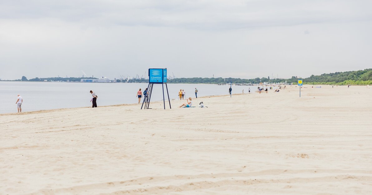 Gdańskie plaże, fot. Dominik Paszliński/ www.gdansk.pl