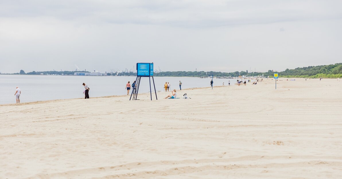 Gdańskie plaże, fot. Dominik Paszliński/ www.gdansk.pl