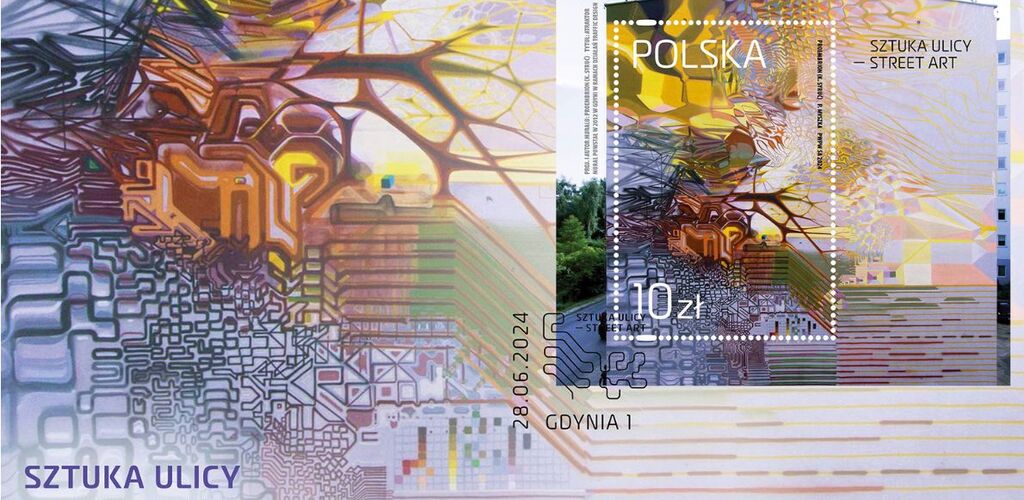 Wielka sztuka na małym znaczku Poczty Polskiej: Mural Proembriona