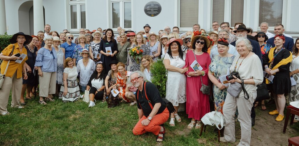 odsłonięcie tablicy Danuty Rolke-Poczman, fot  B Banka, www gdansk pl (1)