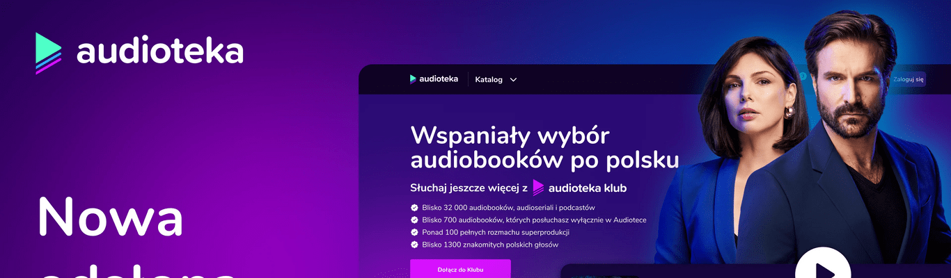 Nowa odsłona Audioteki – wzmocnienie roli superprodukcji i większa wygoda w słuchaniu audiobooków