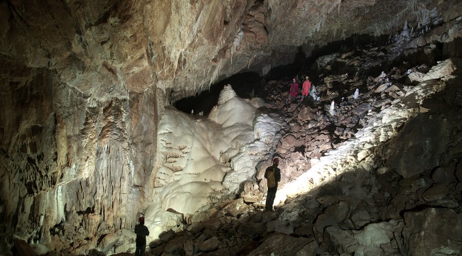 Construction of a new tourist route in the so-called ‘Mastodon Parts’ has started - KGHM CUPRUM is involved in work in the Bear Cave