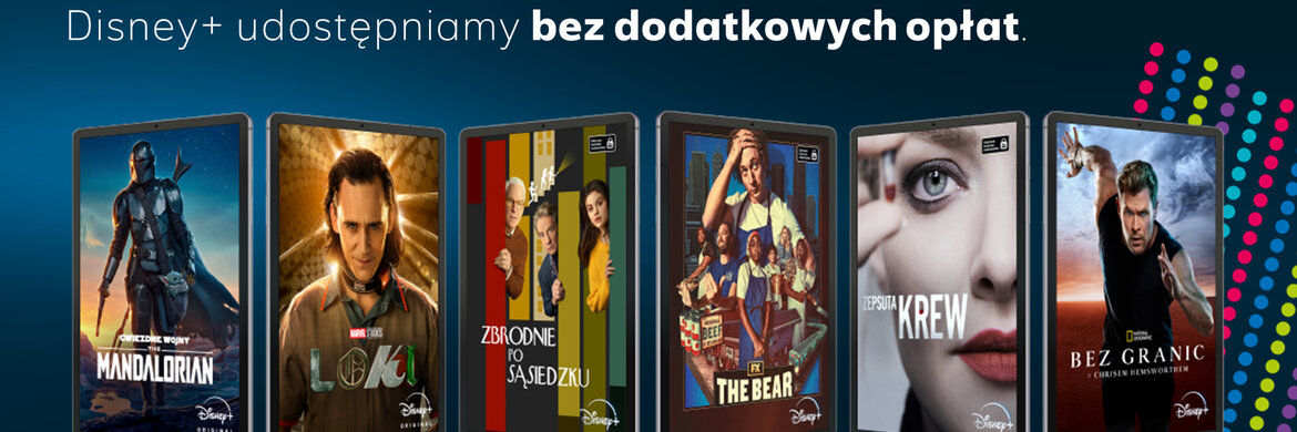 Serialowa kolekcja Disney+ w Netii