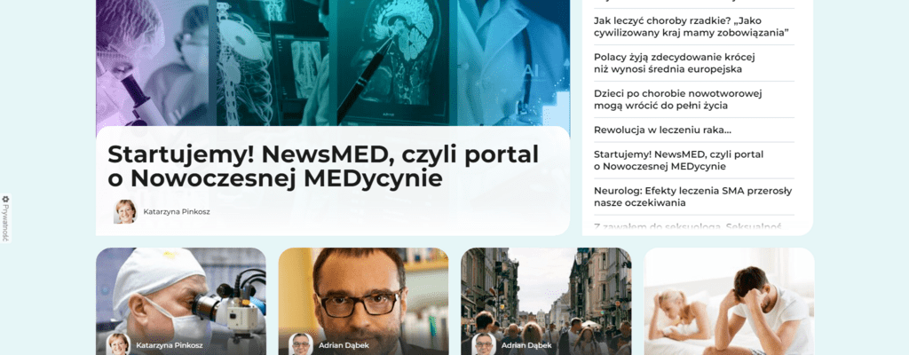 Grupa PMPG Polskie Media z nowym portalem medycznym