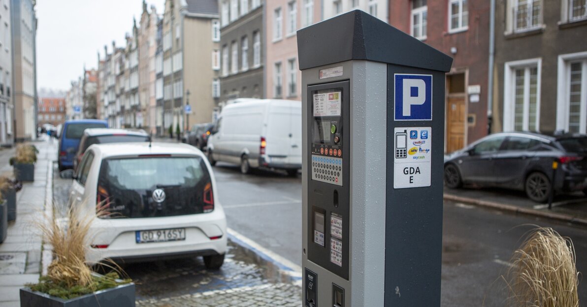 Parkometry w mieście, fot. Jerzy Pinkas, www.gdansk.pl
