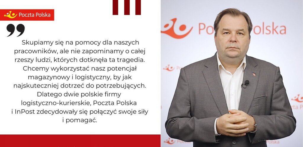 💬Skupiamy się na pomocy dla naszych pracowników, ale nie zapominamy o całej rzeszy ludzi, których dotknęła ta tragedia. Chcemy wykorzystać nasz potencjał magazynowy i logistyczny, by jak najskuteczniej dotrzeć do potrzebujących. ...