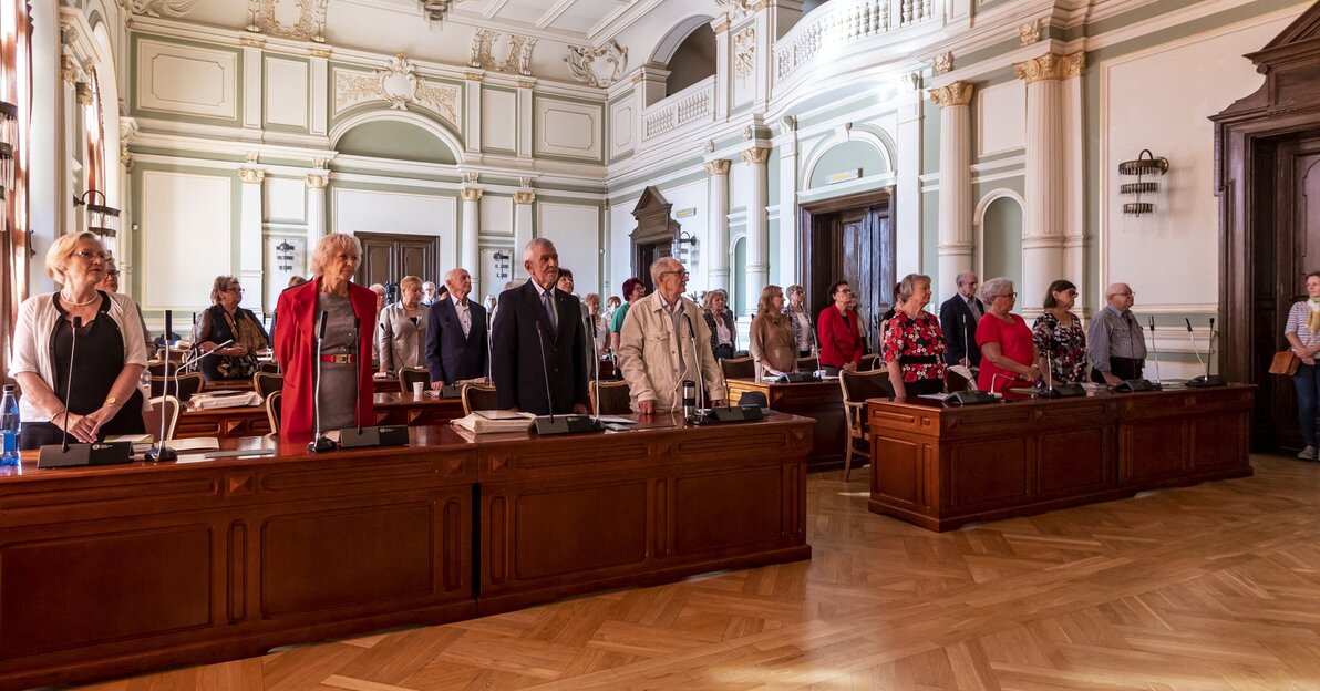 Sesja inauguracyjna Gdańskiej Rady Seniorów II kadencji, fot  Piotr Wittman (11)