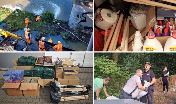 KGHM niesie wsparcie dla powodzian – pomoc trwa każdego dnia