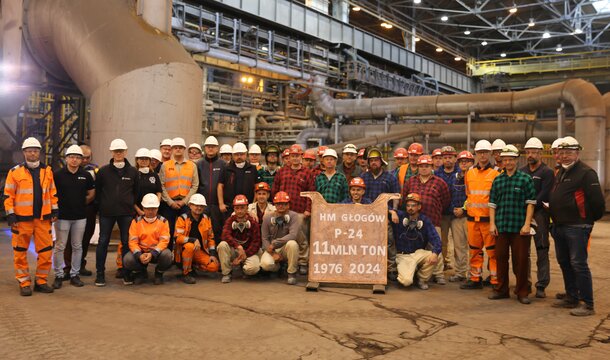 The Land of Eternal Castings at the Głogów Copper Smelter and Refinery celebrates the production of 11 million tonnes