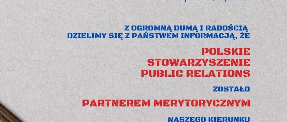 Polskie Stowarzyszenie Public Relations w Radzie Programowej studiów Public Relations & Brand Management na Uniwersytecie Jagiellońskim