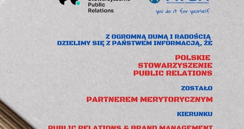 Polskie Stowarzyszenie Public Relations w Radzie Programowej studiów Public Relations & Brand Management na UJ