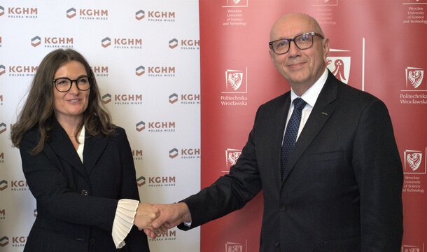 KGHM i Politechnika Wrocławska wzmacniają współpracę – podpisana została umowa ramowa dotycząca badań i projektów naukowych