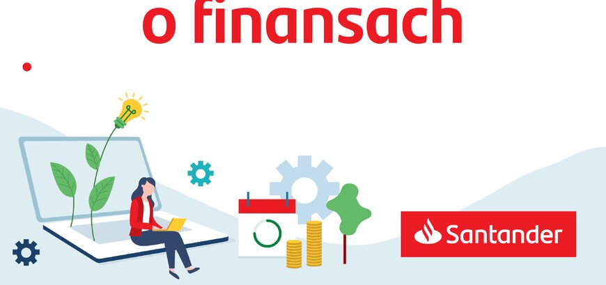 Podcast Z Nową energią o finasach Santander logo
    