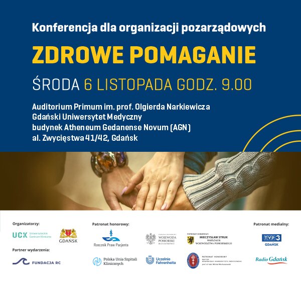 Zdrowe pomaganie - zdjęcie w tle