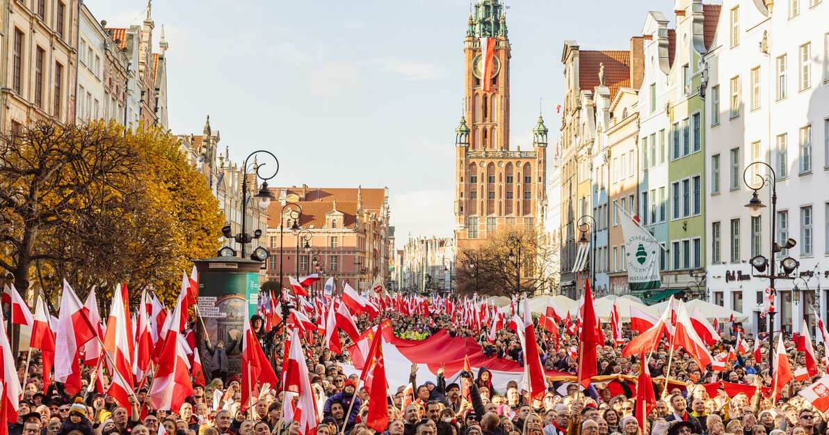 Finał Parady Niepodległości 2023, fot. Dominik Paszliński