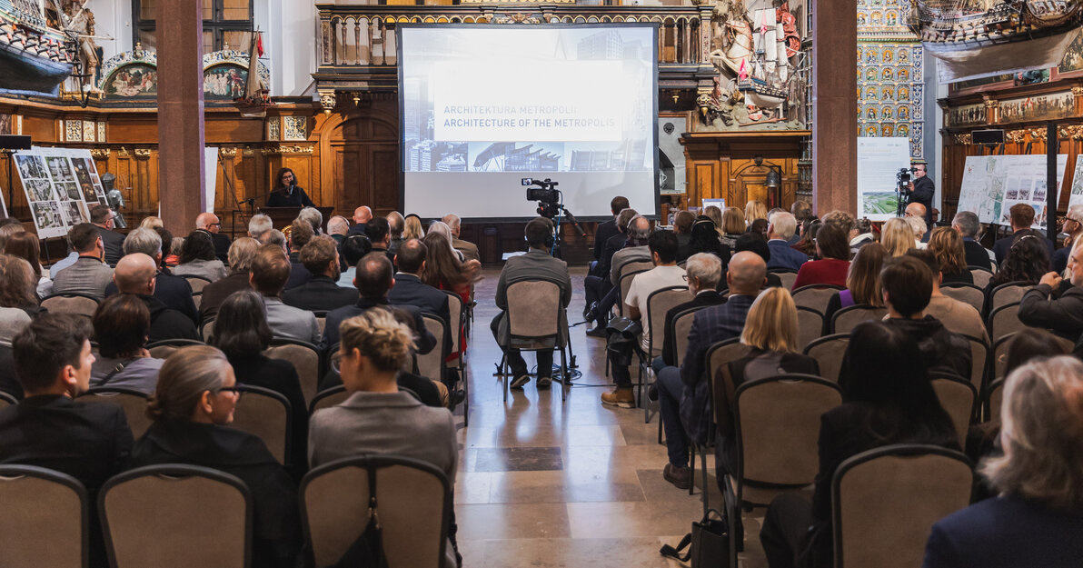 Otwarcie konferencji Architektura Metropolii w Dworze Artusa