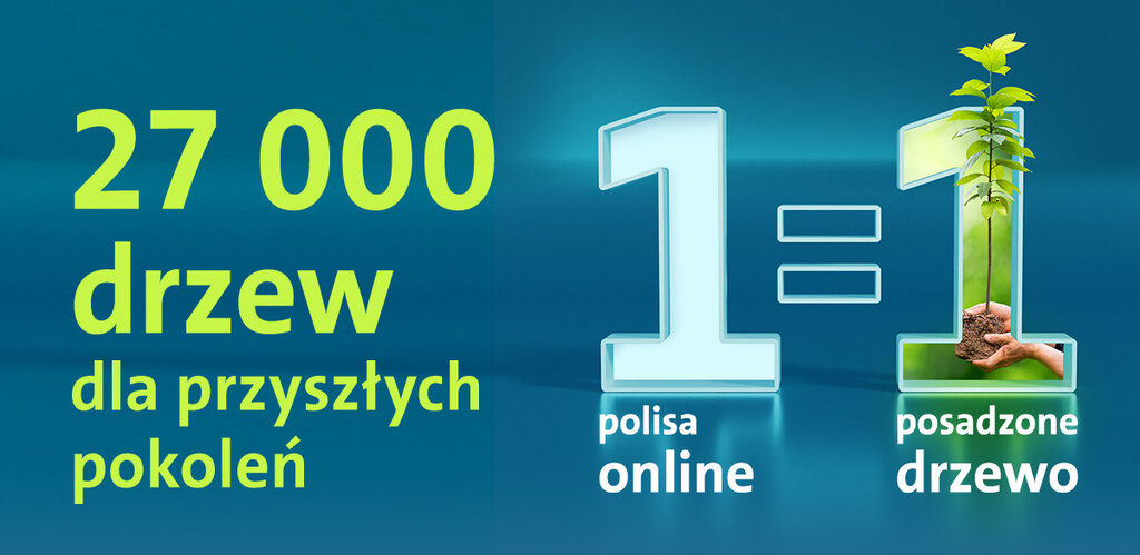 Volkswagen Financial Services podsumowuje akcję „Kup polisę – Posadź drzewo”
