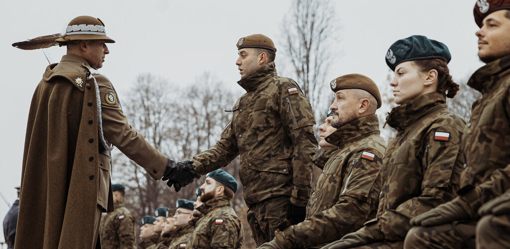 “Wierny przysiędze wojskowej, świadom godności oficera Wojska Polskiego..."