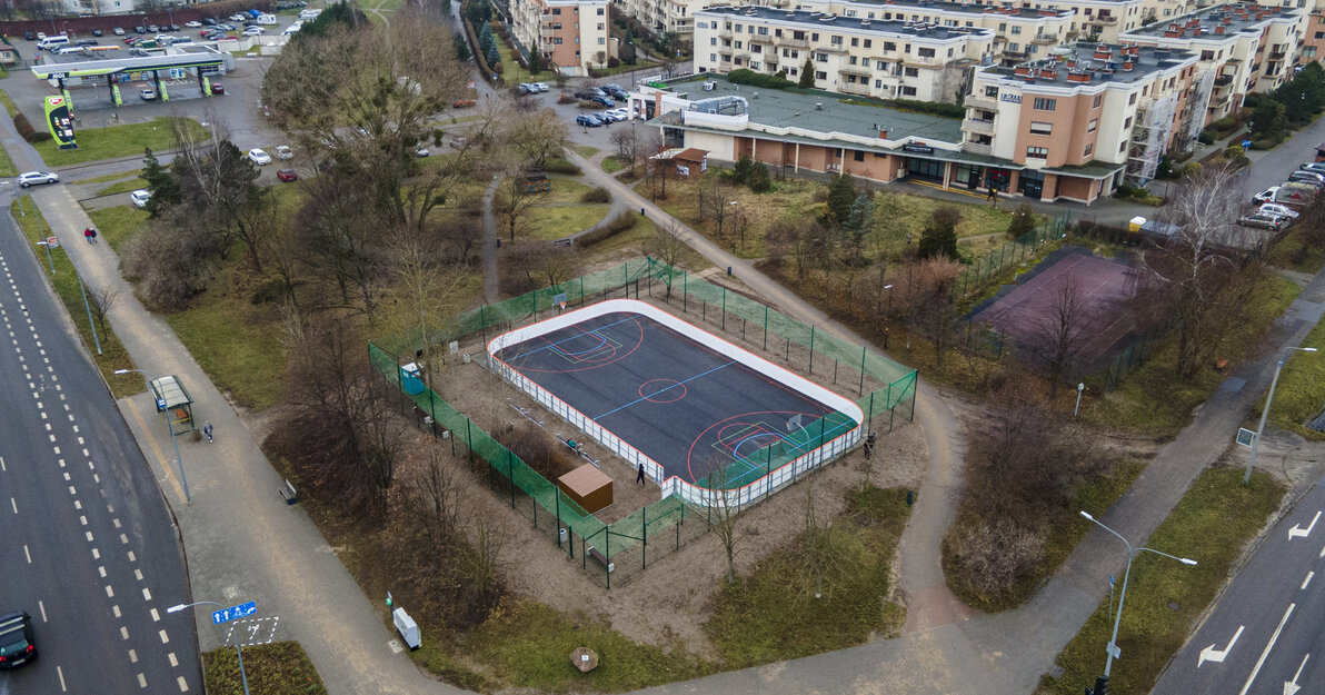 Boisko wielofunkcyjne, fot. Piotr Wittman/ gdansk.pl 