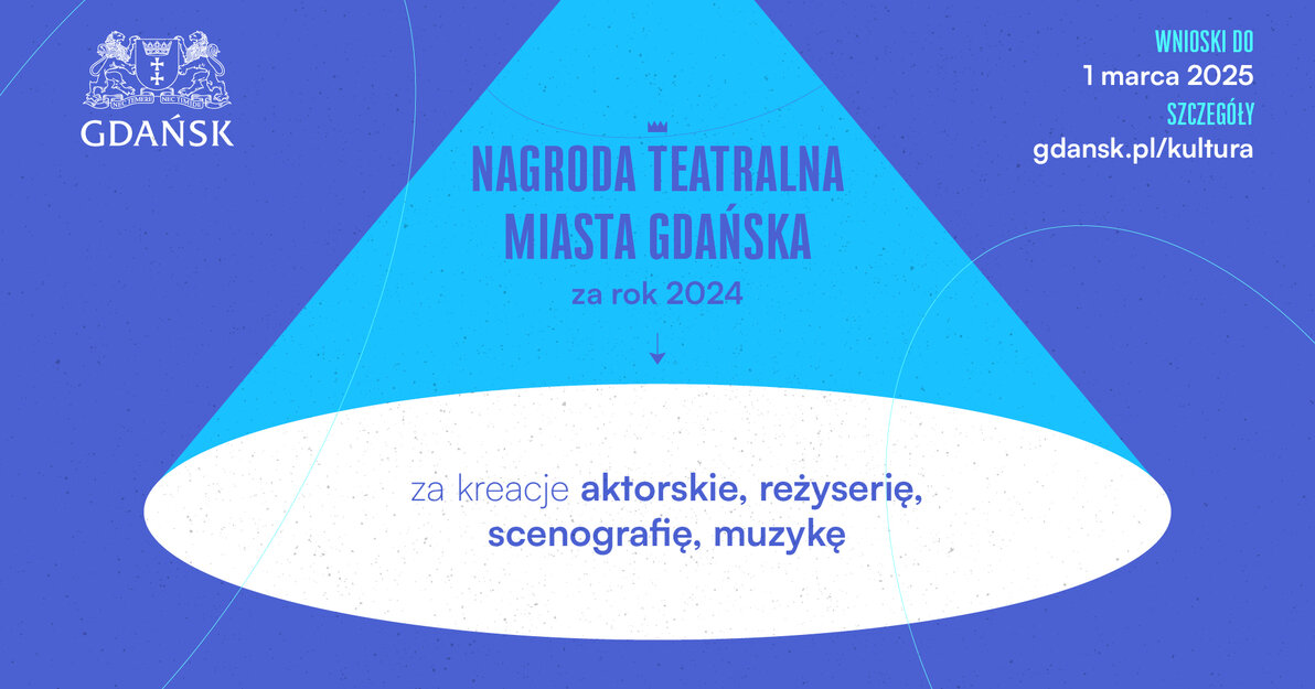 Grafika promująca nabór zgłoszeń do nagrody