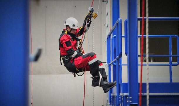 KGHM rescuers are training at a specialised Medical and High-Altitude Training Centre