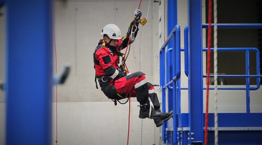 KGHM rescuers are training at a specialised Medical and High-Altitude Training Centre