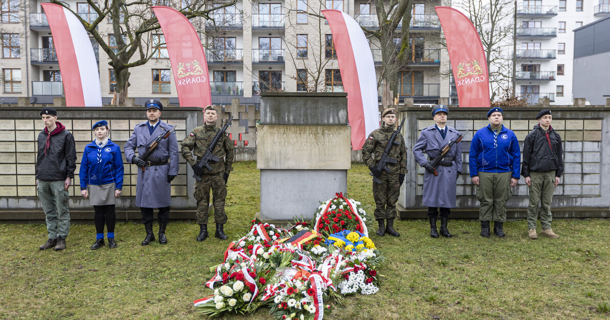 84  rocznica egzekucji polskich działaczy w Wolnym Mieście Gdańsku (2024 r ) fot  Piotr Wittman