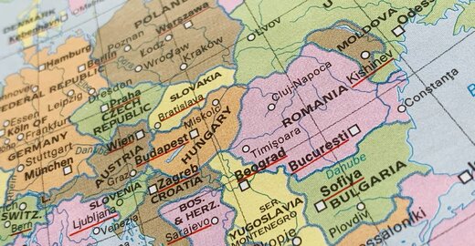 mapa CEE