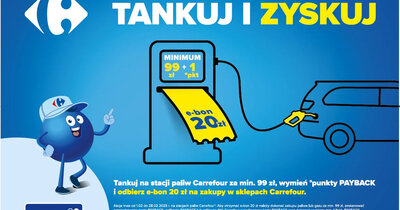 Przed Wielkanocą tankujesz i kupujesz taniej w Carrefour z PAYBACK 