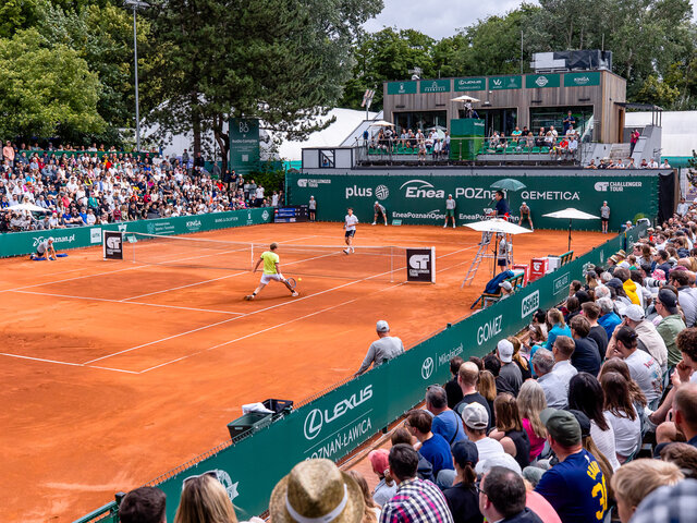 Jubileuszowy turniej tenisa z cyklu ATP Challenger Tour z energią od Enei 1