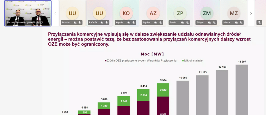 Duże zainteresowanie nowymi zasadami przyłączeń komercyjnych w Energa-Operator