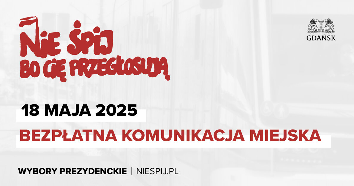 komunikacja miejska w dniu wyborów będzie bezpłatna, materiał prasowy