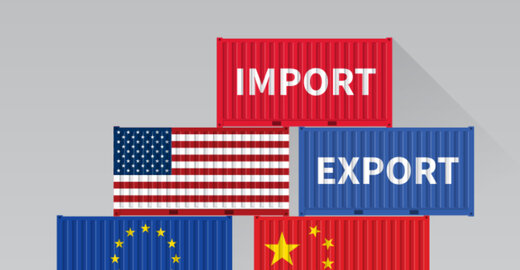 USA Chiny EU kontenery