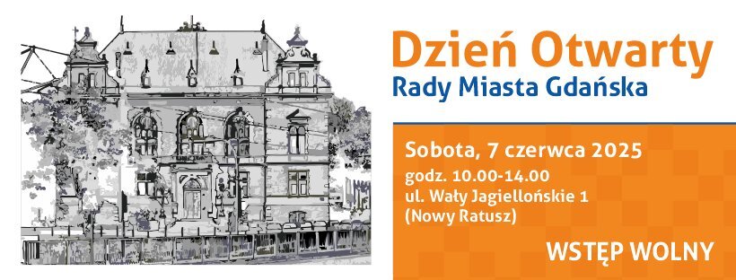 Dzień otwarty Rady Miasta Gdańska 2025 poziom, mat  pras
