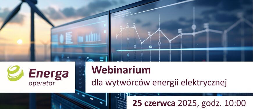 Plany pracy OZE, webinarium dla wytwórców 