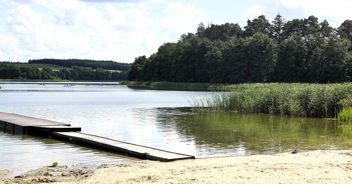Jezioro w Orkuszu, fot  Krzysztof Marciniak, Chorągiew Gdańska ZHP Hufiec Kwidzyn