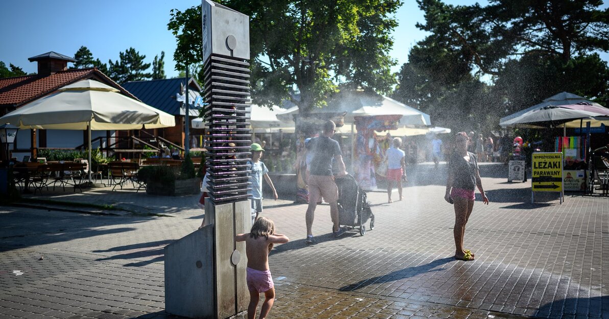 zamgławiacz, Stogi plaża