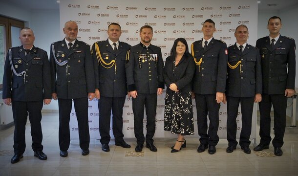Unidad de Rescate de KGHM para la seguridad de los habitantes del distrito de Głogów
